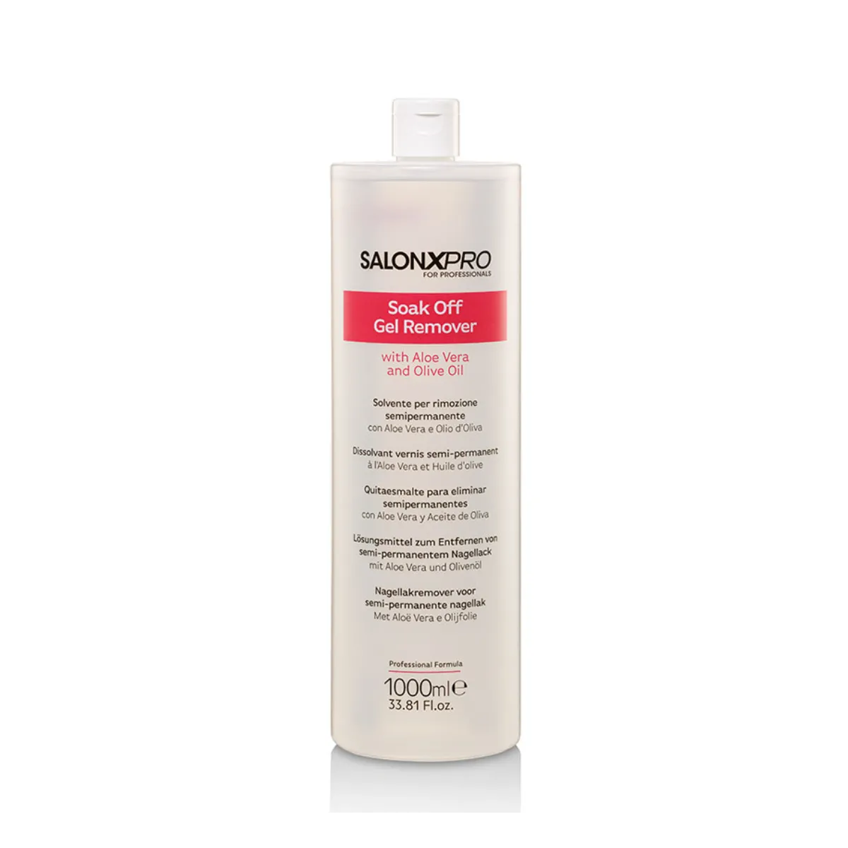 Sgrassante Unghie Remover Solvente Soak Off 1000 ml