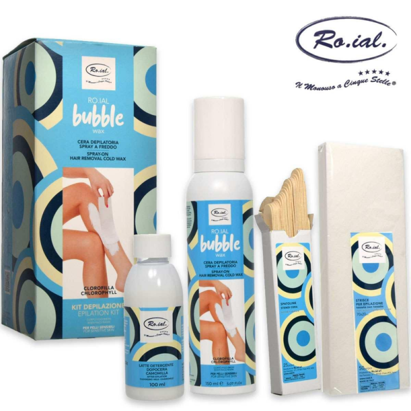 KIT DEPILAZIONE CERA DEPILATORIA SPRAY A FREDDO